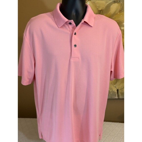 Grand slam Performance Pink Golf Polo Light Weight Mens Size Large - Picture 4 of 16